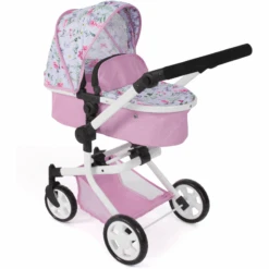 BAYER CHIC 2000 Kombi-Puppenwagen MIKA Flowers