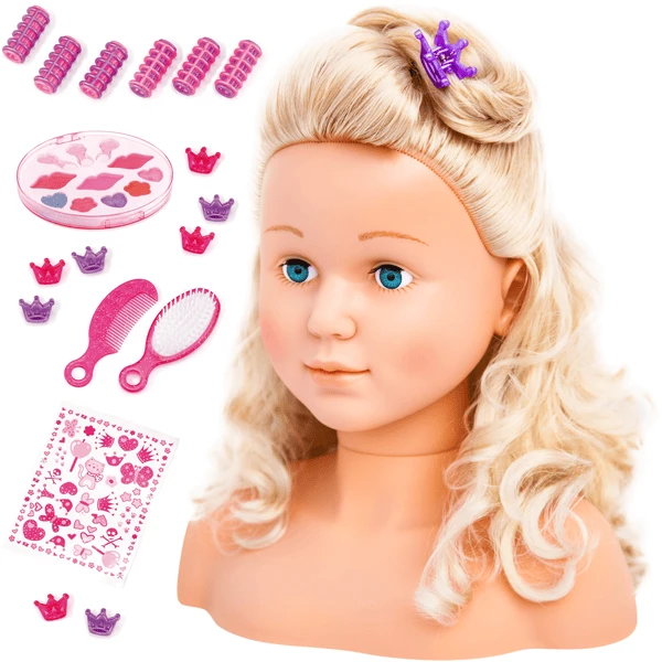 Bayer Design Frisierkopf Super Model 27 Cm Mit Kosmetik