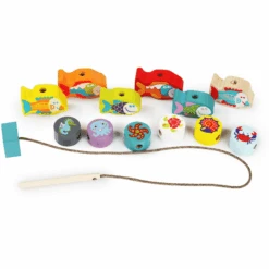 Cubika Schnurrspielzeug Aus Holz "Fische"