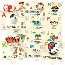 Ecoplay Lernpuzzle ABC Riesenpuzzle