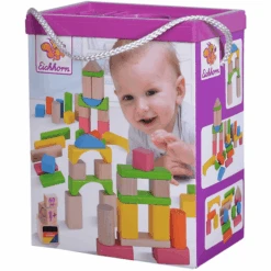 Eichhorn Natur Und Bunte Holzbausteine