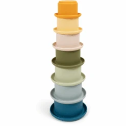 Filibabba Silikon Stapelbecher - Blue