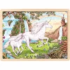 Goki Einlegepuzzle Einhorn 48 Teile