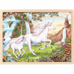 Goki Einlegepuzzle Einhorn 48 Teile