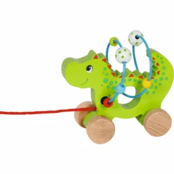 Goki Ziehtier Mit Motorikschleife Drache