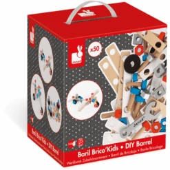 Janod® BRICO'KIDS Werkbank Zubehörsortiment, 50 Teile