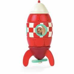 Janod® Magnetischer Bausatz - Rakete, Klein