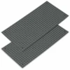 Katara Bauplatte 2er Set 12x25cm / 16x32 Pins, Dunkelgrau