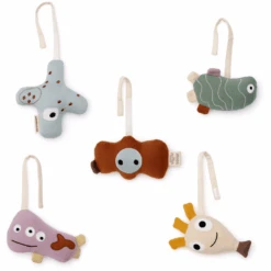 Kids Concept® Babygym-Figuren Mikro Neo, 5er Set