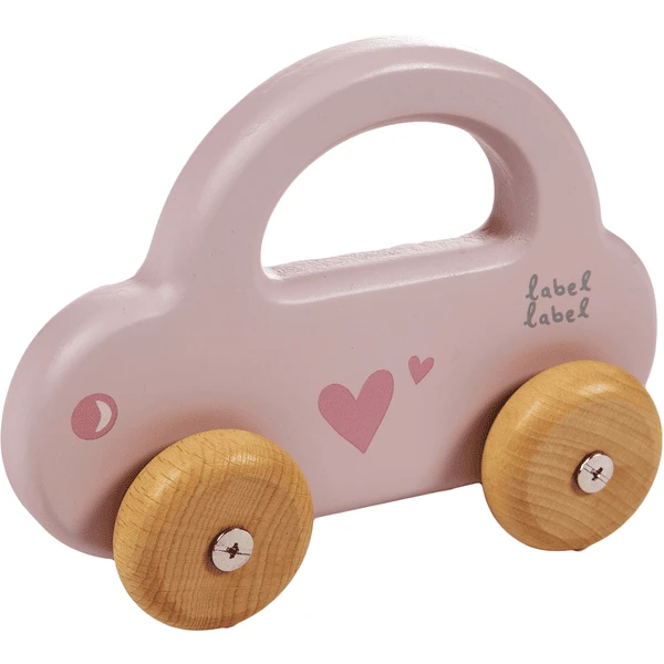 Label-Label - Kleines Auto - Pink