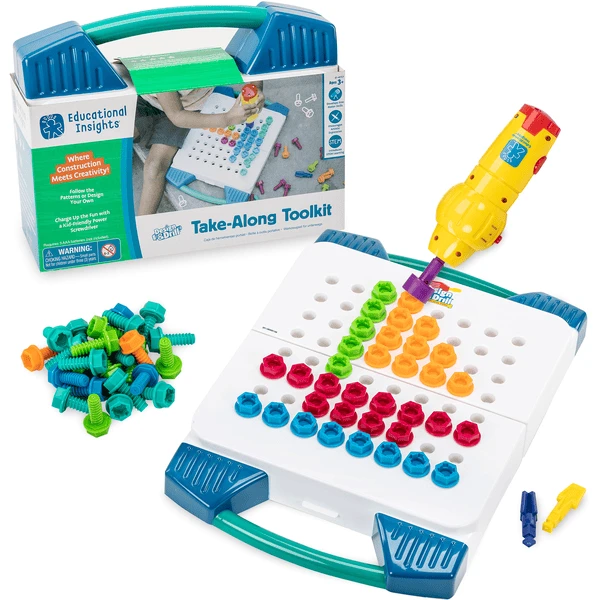 Learning Resources® Design&Drill Mitnahme Werkzeugset