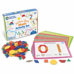 Learning Resources® Pattern Block Math Activity Set