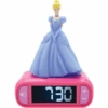 LEXIBOOK Disney Prinzessin Wecker Mit 3D Nachtlicht-Figur