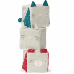 Micki Weiche Spielklötze Katze, Eule, Bär