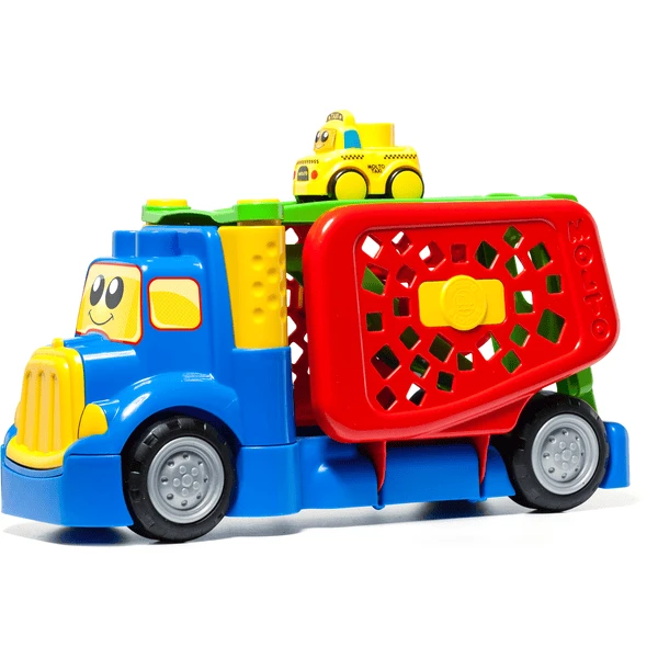MOLTO Transporter Mit 10 Bausteinen + Auto