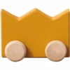 Montessori® Kronenfahrzeug Montessori Spielzeug Gelb