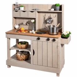 MUDDY BUDDY® Matschküche "Explorer", Warmgrau