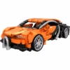 Open Bricks Sports Car Orange