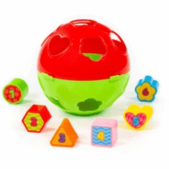 POLESIE® Kugel Mit Steckbausteine (Schaukarton)