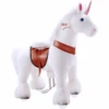 PonyCycle® Weißes Einhorn Mit Bremse - Groß