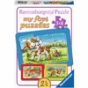 Ravensburger My First Puzzle - Rahmenpuzzle Meine Tierkinder, 3x6 Teile