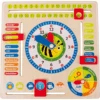 Small Foot® Lerntafel Datum, Uhr- & Jahreszeiten DE