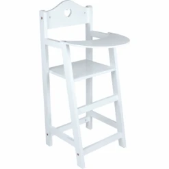 Small Foot® Puppenhochstuhl, Weiß