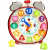 TopBright Toys® Lernuhr Mit Formensortierer